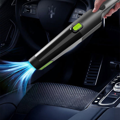 Cordless Handheld Vacuum Cleaner with LED Light for Car and Home Use