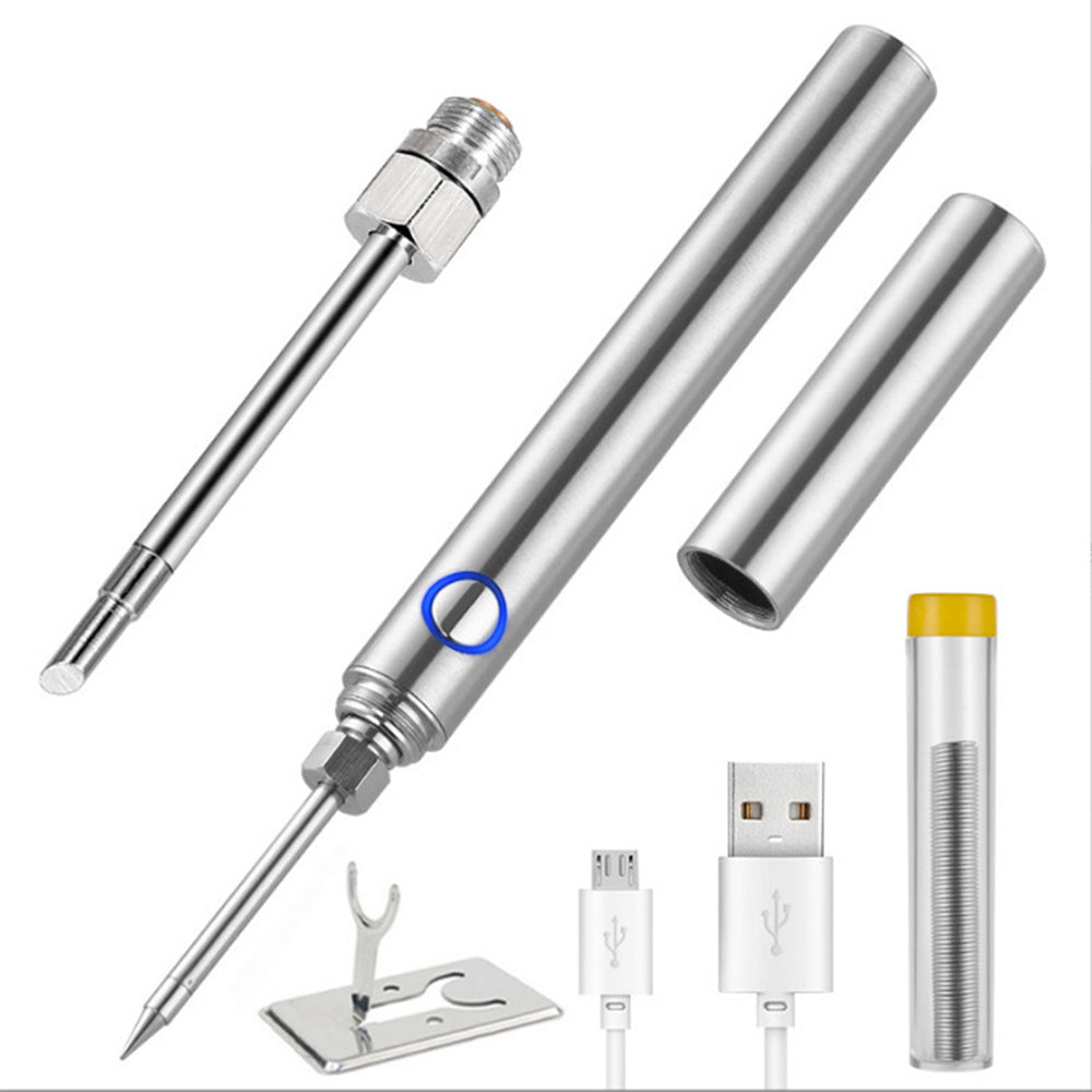 Cordless Soldering Iron Pen USB Rechargeable Tool for Electronics & Appliance Repair