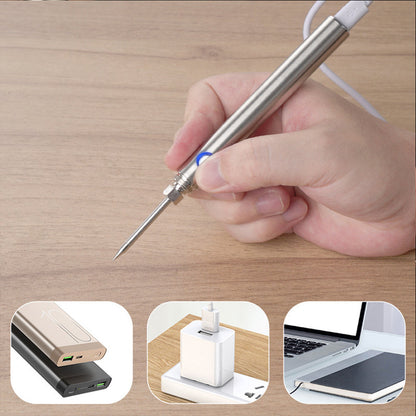 Cordless Soldering Iron Pen USB Rechargeable Tool for Electronics & Appliance Repair