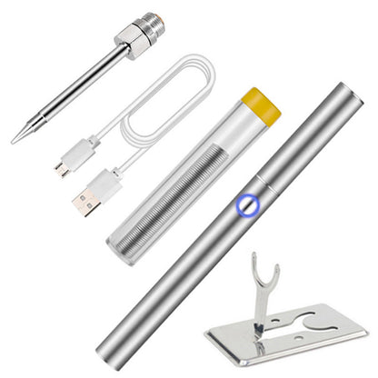 Cordless Soldering Iron Pen USB Rechargeable Tool for Electronics & Appliance Repair