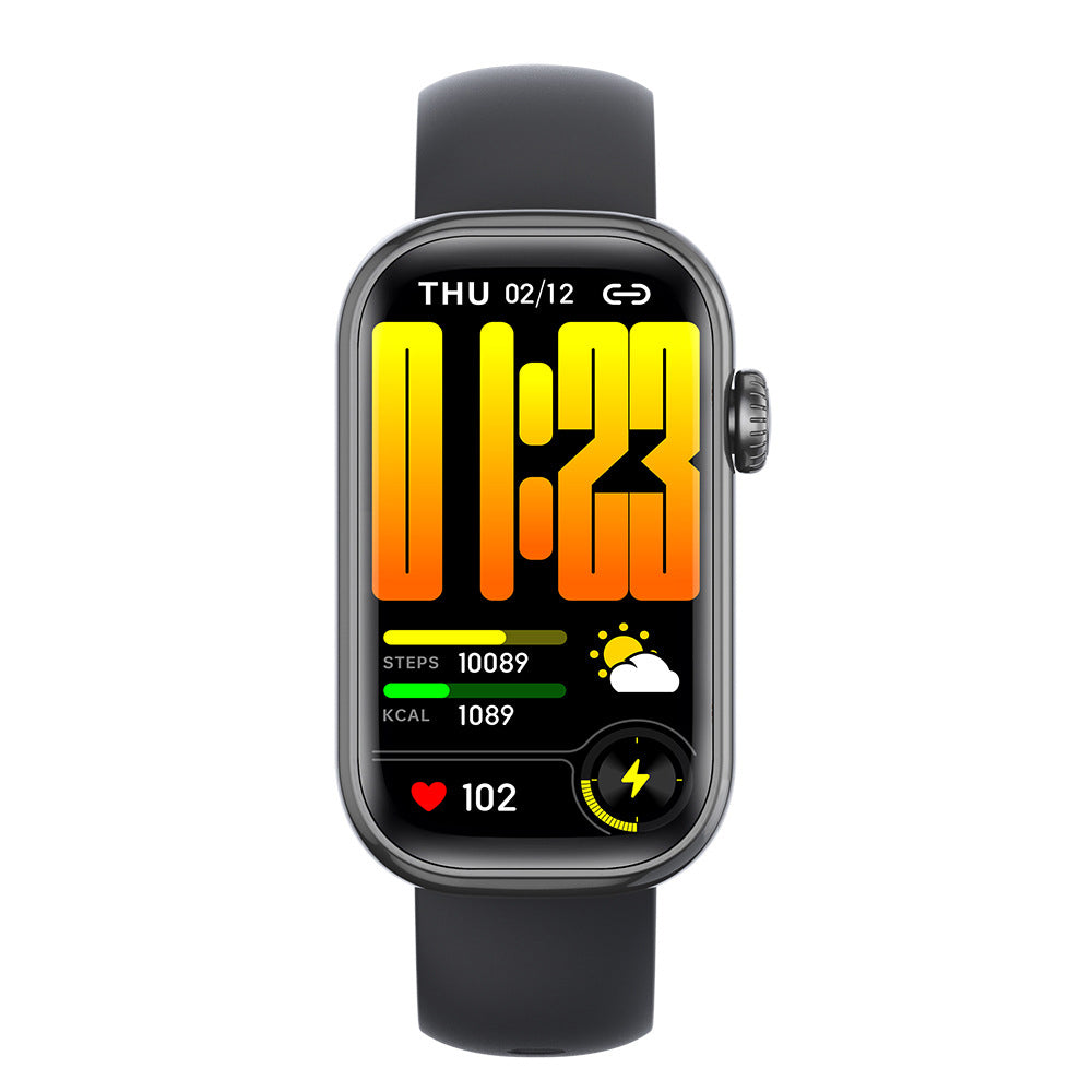 Smart Watch with Bluetooth Calling & Fitness Tracking Compatible with iOS & Android Black