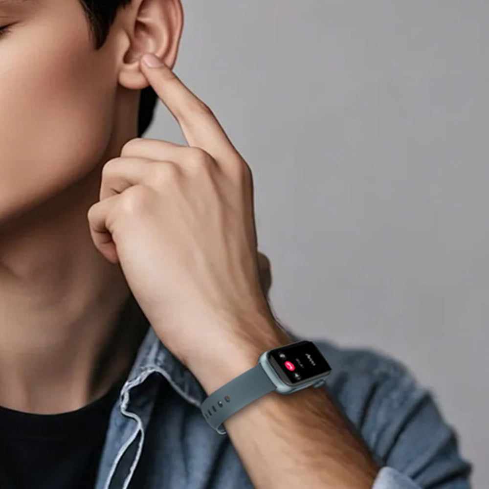 Smart Watch with Bluetooth Calling & Fitness Tracking Compatible with iOS & Android Black