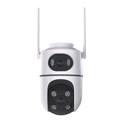 6MP Dual Lens Wireless Security Camera with Night Vision Outdoor Home Surveillance System