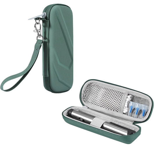 Travel Insulin Cooler Case Medication Storage and Organizer Bag Green