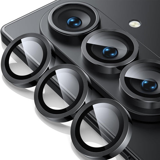 Camera Lens Protector Tempered Glass Cover for Samsung Galaxy Z Fold 7 â€?Anti-Scratch Black