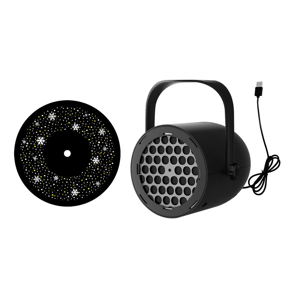 USB LED Christmas Projector Light ¨C Indoor & Outdoor Holiday Decoration Lamp Style 2