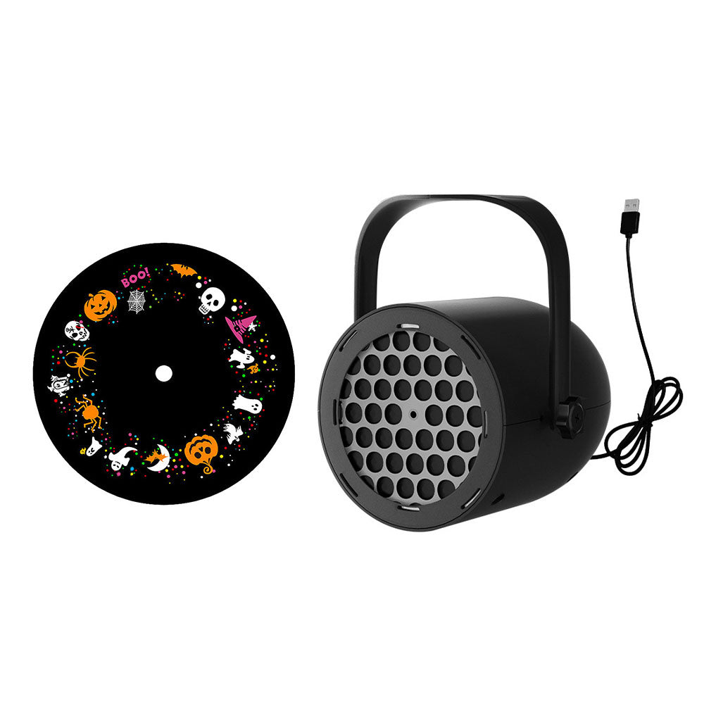 USB LED Christmas Projector Light ¨C Indoor & Outdoor Holiday Decoration Lamp Style 3