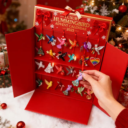 Bird Christmas Advent Calendar with 24 Daily Surprises Xmas Countdown Calendar