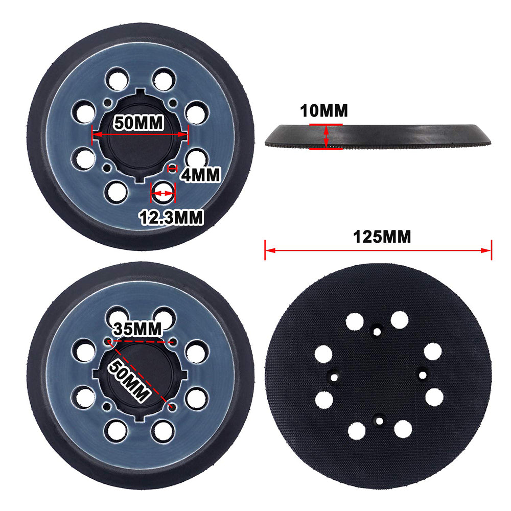 Replacement Sanding Pads for DeWalt 5 inch 8 Hole