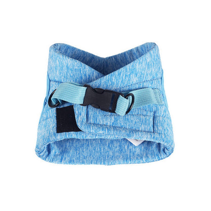 Pet Cat Harness and Leash Kit Large Blue