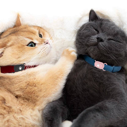 2Pcs Pet Cat Collar Holder Silicone Case for Samsung Galaxy SmartTag2 Style 1