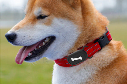 2 Pieces Silicone Pet Collar Holder Case for Samsung Galaxy SmartTag 2 - Bone