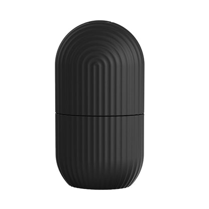 Reusable Ice Facial Roller Silicone Anti Wrinkle Face Massager Eye Facial Beauty Skin Care Tool Black