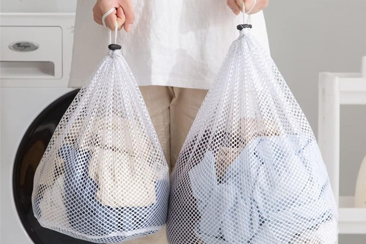 3 Pieces Mesh Laundry Bags for Washing Machine