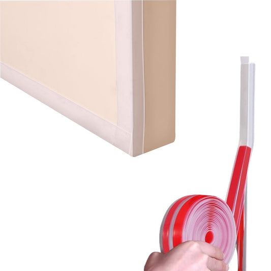 3M T-shaped Seal Strip Clear Draft Stopper Silicone Weather Stripping for Door Windows Gaps