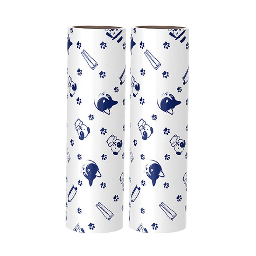 2Pcs Replacement Rolls for White 24cm Wide Lint Roller