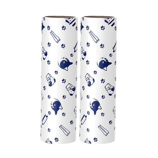 2Pcs Replacement Rolls for White 24cm Wide Lint Roller