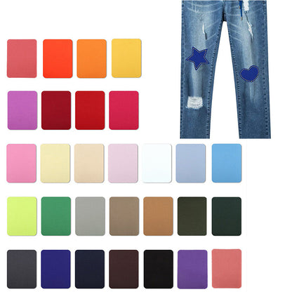 29Pcs Iron On Mending Patch 12.5cm * 9cm Multi-Color Repair Mender Cloth