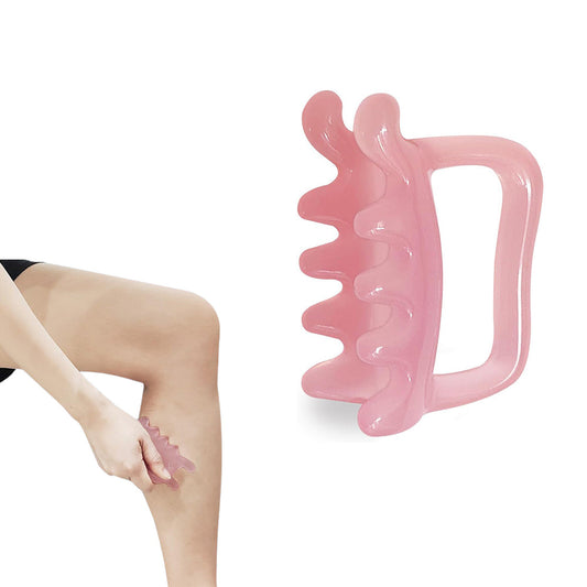 Manual Massage Tool for Back Fascia Massager for Body Muscle Pink