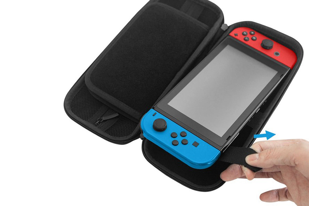 Switch Carrying Case with 20 Game Cartridge Holders Protective Hard Shell Switch Game Case Travel Pouch