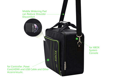 Travel Storage Bag for Xbox Series X Xbox Series S Console Carrying Case Gaming Accessories Bag Game Controller Protection Box