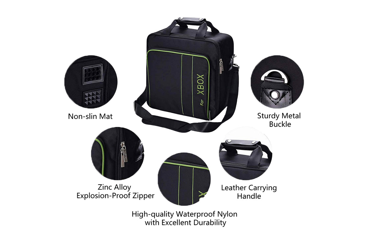Travel Storage Bag for Xbox Series X Xbox Series S Console Carrying Case Gaming Accessories Bag Game Controller Protection Box