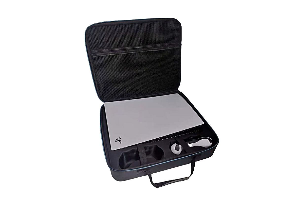 Travel Storage Handbag For Ps5 Console Protective Bag Hard Shell Bag For Playstation 5 Digital Travel Carrying Case-Black
