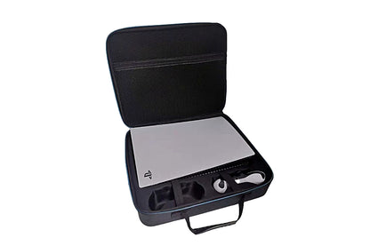 Travel Storage Handbag For Ps5 Console Protective Bag Hard Shell Bag For Playstation 5 Digital Travel Carrying Case-Black