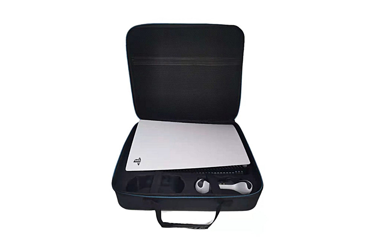 Travel Storage Handbag For Ps5 Console Protective Bag Hard Shell Bag For Playstation 5 Digital Travel Carrying Case-Black