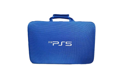 Hardshell PS5 Carrying Case Travel Storage Handbag For Ps5 Console Protective Bag Playstation 5 Digital Travel Carrying Case-Blue