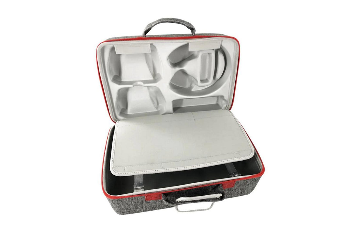 Hardshell PS5 Carrying Case Travel Storage Handbag For Ps5 Console Protective Bag Playstation 5 Digital Travel Carrying Case-Grey
