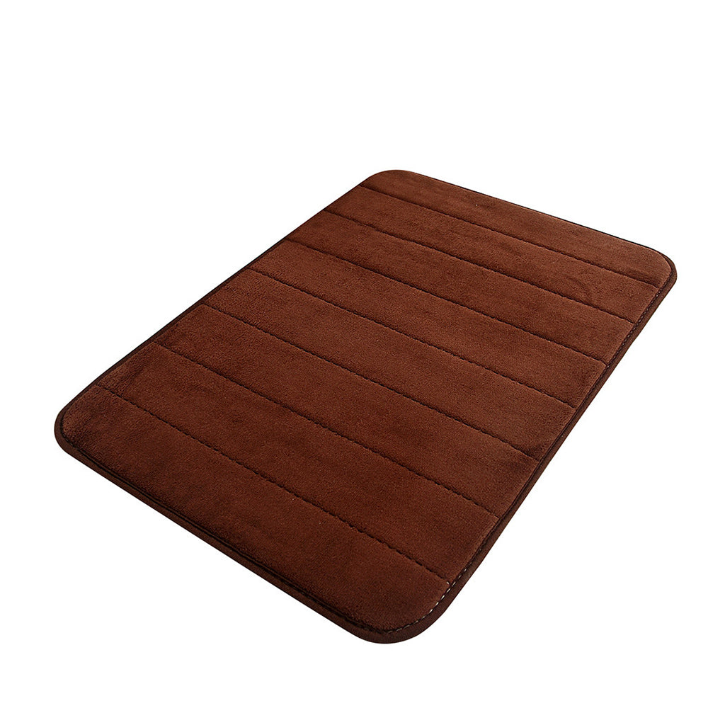 2Pcs 40x60cm Memory Foam Bath Mats Door Mats Floor Pads