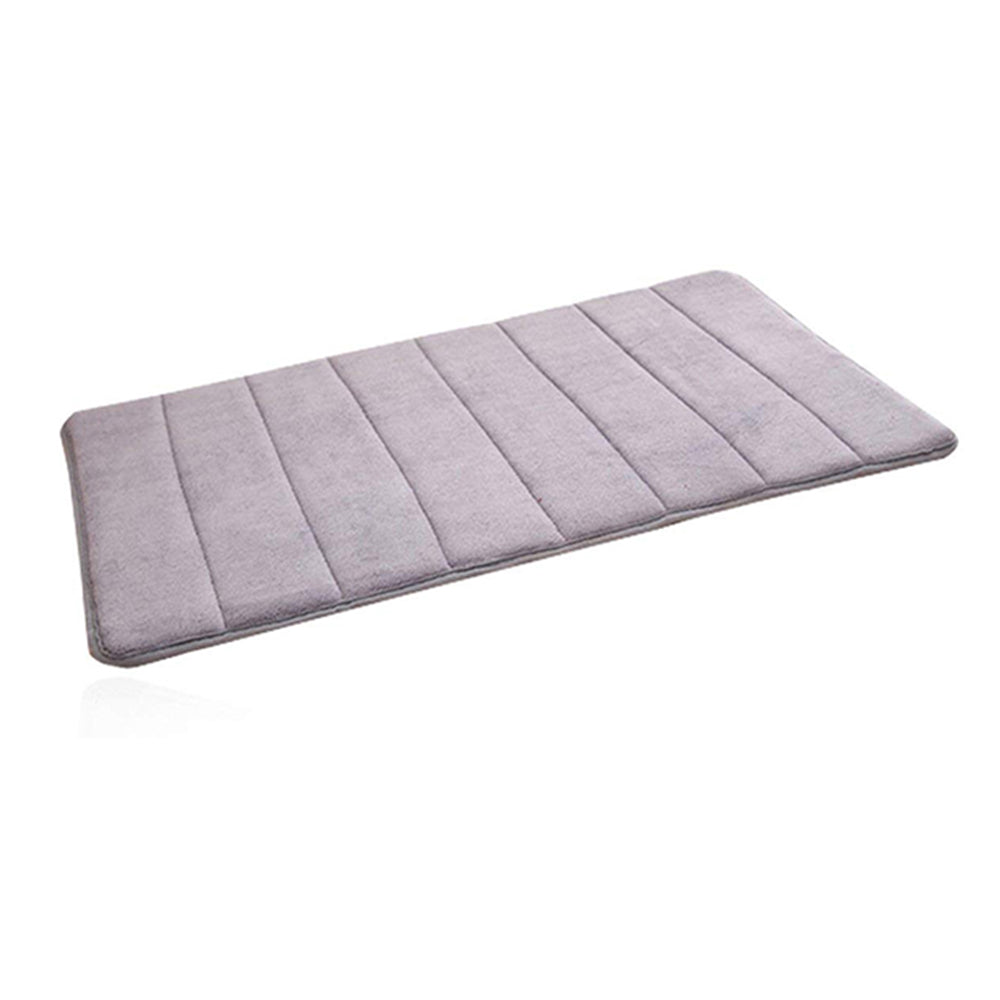 2Pcs 40x60cm Memory Foam Bath Mats Door Mats Floor Pads