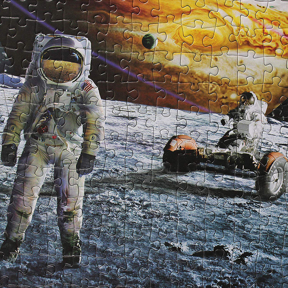 Intellectual Decompressing 1000 Pieces Space Traveler Jigsaw Puzzles Toy for Adults Teens
