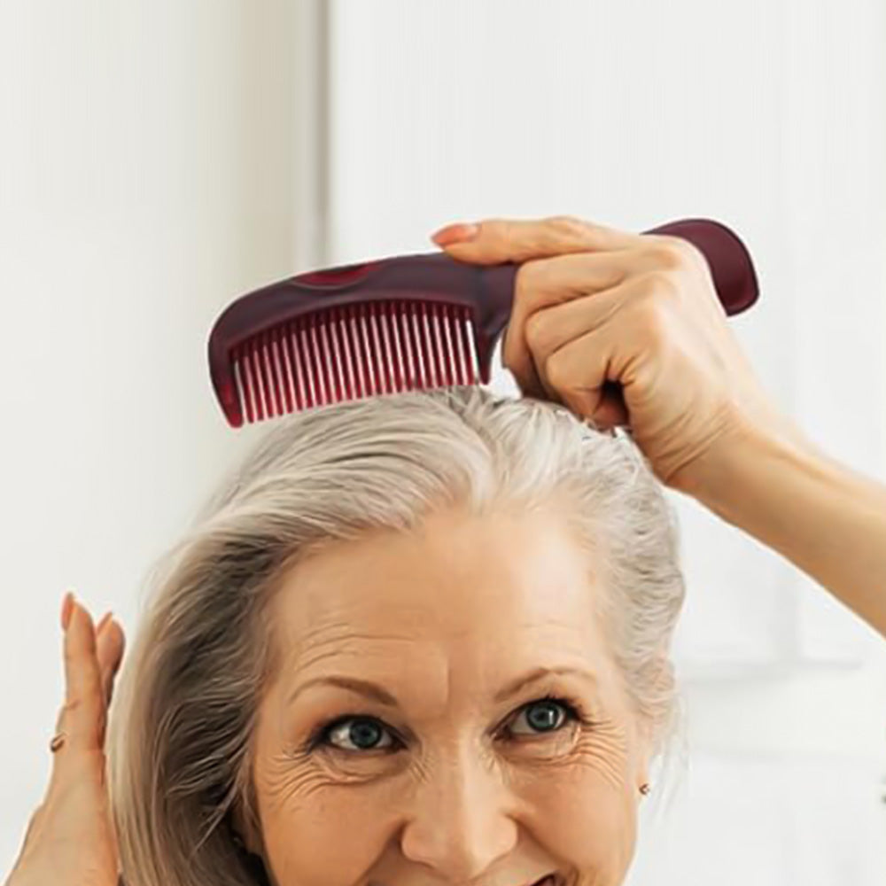 Deshedding Comb and Flea Comb Set Dandruff Remover Scalp Sweep Brush Set