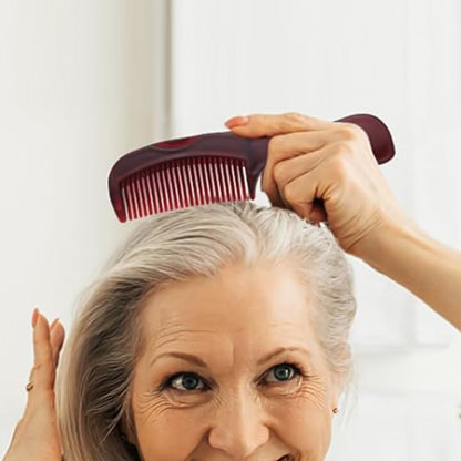 Deshedding Comb and Flea Comb Set Dandruff Remover Scalp Sweep Brush Set