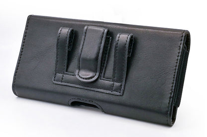 PU Cell Phone Holster Wallet Phone Case with Strap for Samsung Galaxy S23 iPhone 15