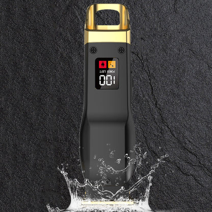 Rechargeable Men Hair Clipper Wet Dry Use for Home Dorm Barber Shop-Gold