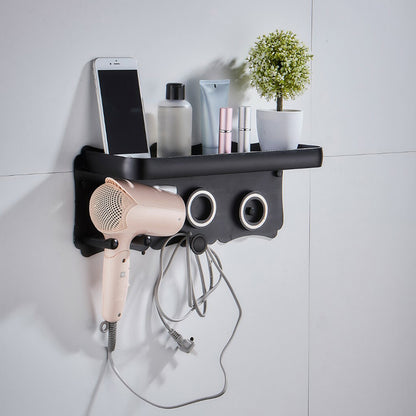 Aluminum Wall Mounted Hair Dryer Holder for Dyson Hair Dryer