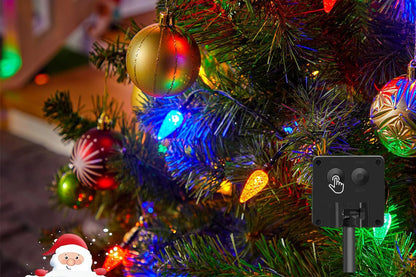 7M Solar Strawberry String Lights Waterproof Christmas Decor-Multicolor