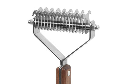 Large 2-Sided Undercoat Rake For Dogs And Cats Pet Grooming Brush Dematting Comb