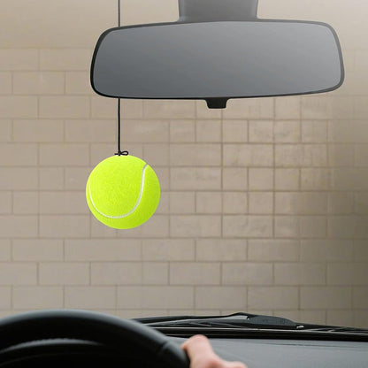2Pcs Garage Parking Aid Tennis Balls ¨C Adjustable String Vehicle Stopper for Safe and Precise Parking