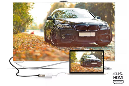 2Pcs 3 in 1 USB-C to HDMI Adapter Docking Station with USB 3.0 Ports for MacBook Lenovo