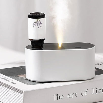 Waterless Diffuser for Essential Oil 3 Mist Modes Scent Air Aromatherapy Diffuser for Home Office Bedroom White