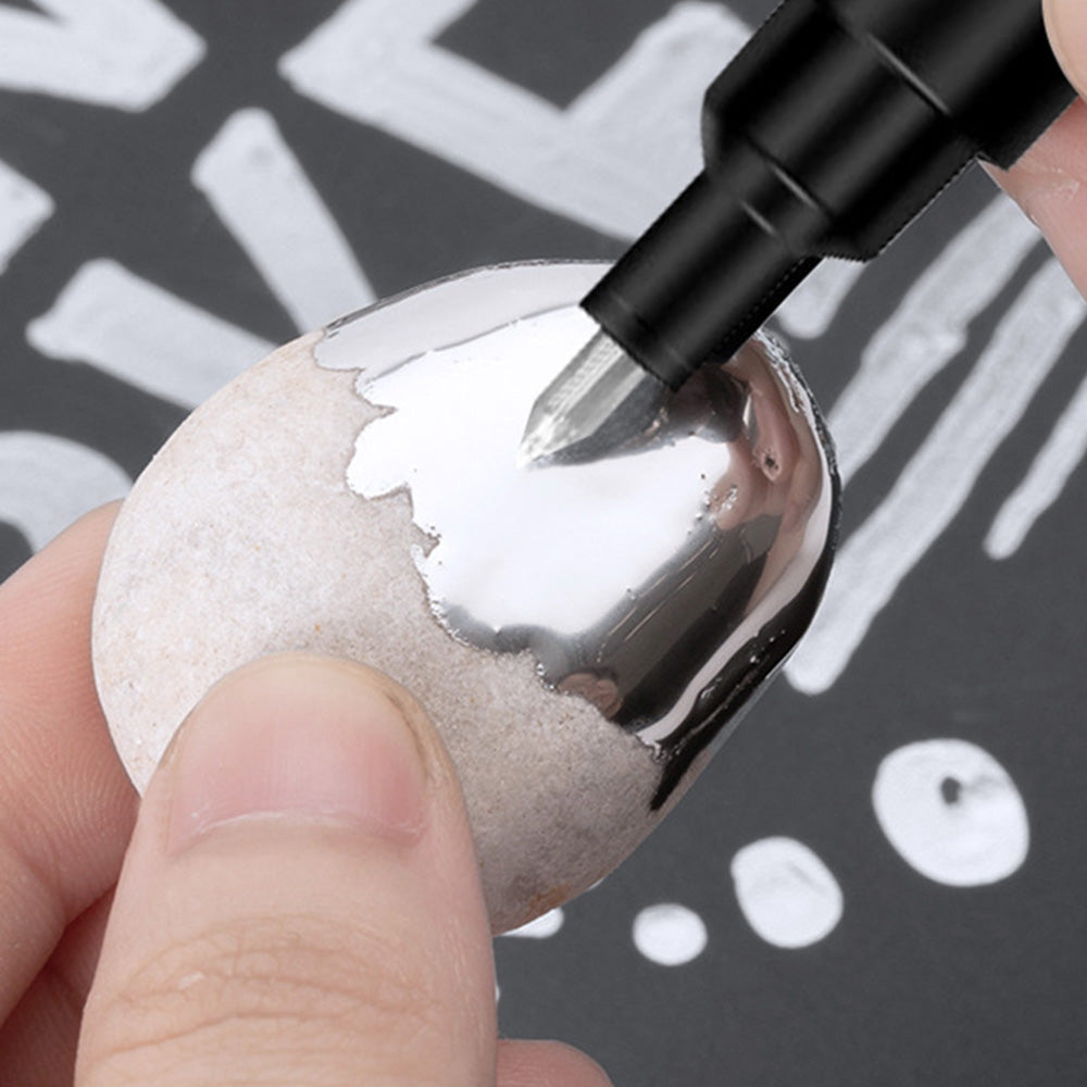 3 Colors Chrome Plating Paint Marker Pens Set