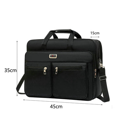 Travel Laptop Messenger Bag Business Office Bag Multi-Functional Shoulder Bag Style 2