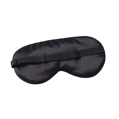 2pcs Silk Travel Sleeping Mask Pure Mulberry with Adjustable Strap Silk Eyepatch Mask -Black and Navy