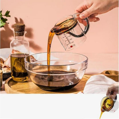 4 in 1 Adjustable Measuring Cup for Cooking and Baking and Ingredients