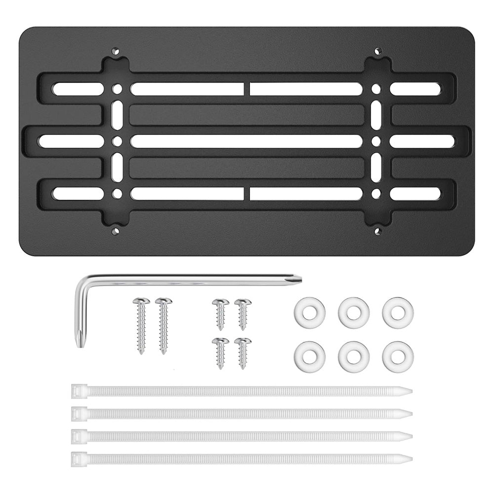 Universal License Plate Bracket Holder Front License Plate Mounting Kit for Cars and Trucks