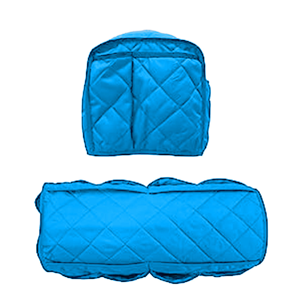 14 Pocket Sofa Armrest Organizer Remote Control Holder Storage Bag for Recliner Couch Armchair Blue